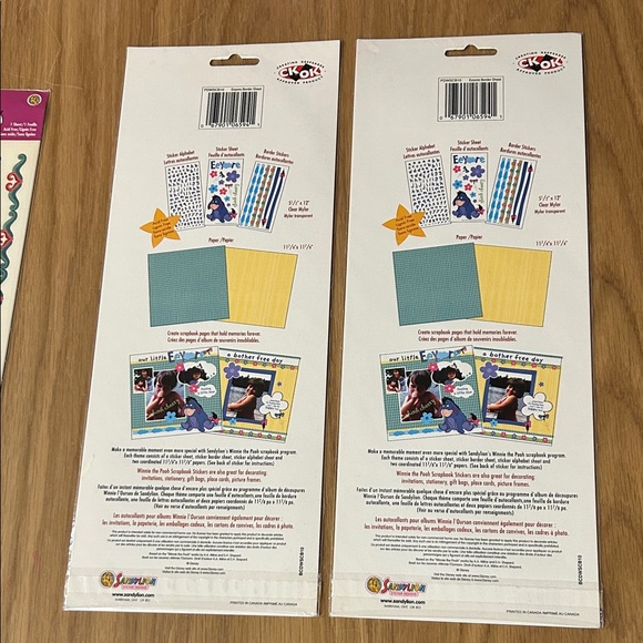 Disney Sandylion Sticker Collection with Blue, Yellow, and Green (Set of 5) - Picture 5 of 16